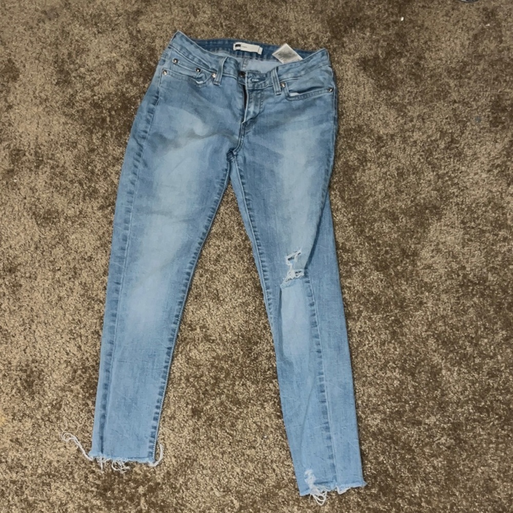 Levi’s straight leg jeans